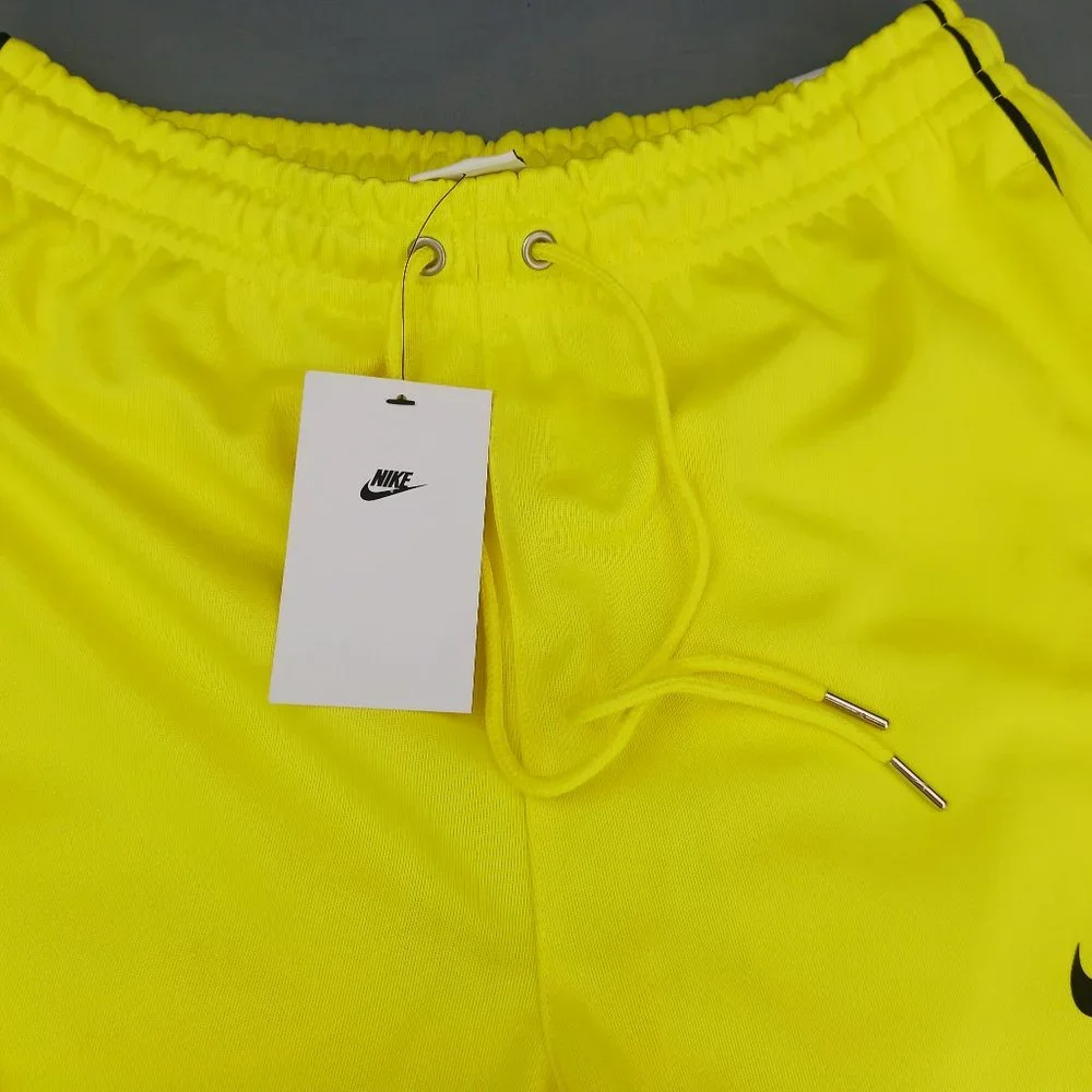 Nike Air Jogger Poly Knit Bottoms Yellow Strike Mens Running Pants DQ4218 765